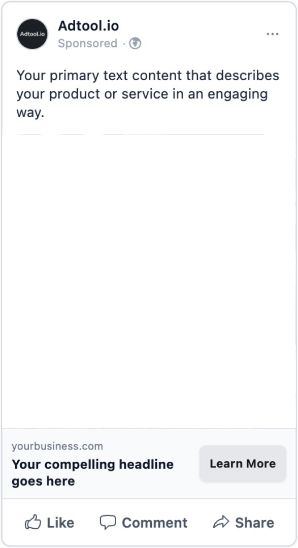 Example ad result